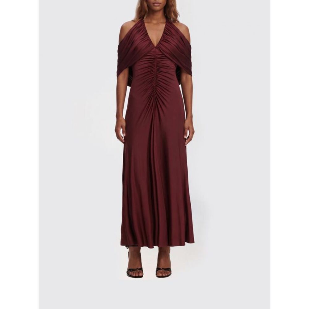 Self-Portrait Dress Woman Brown